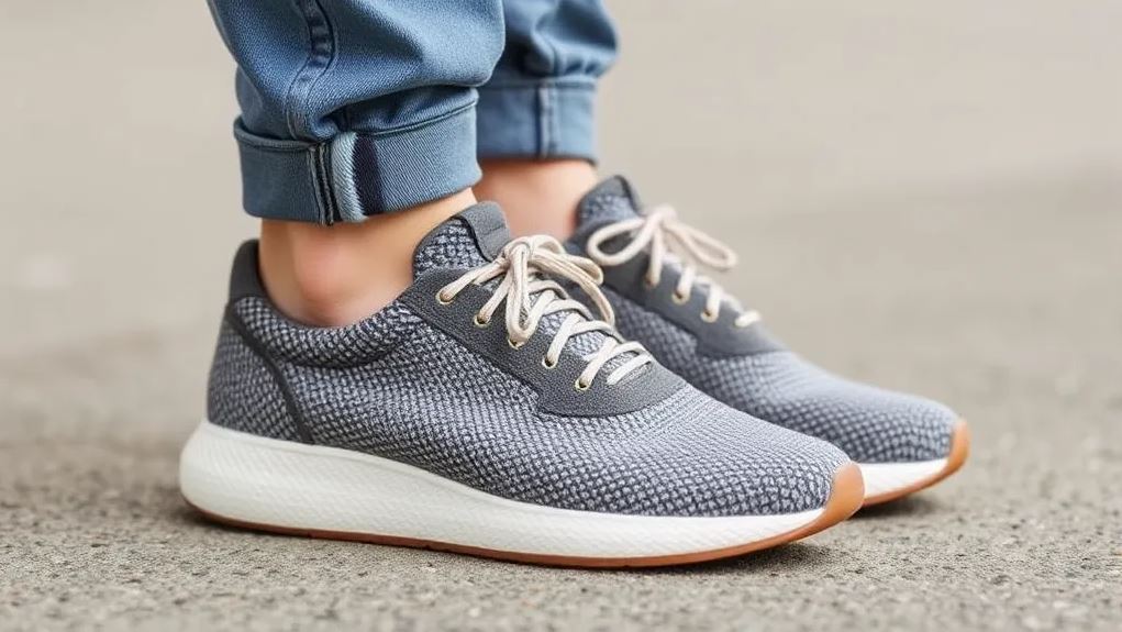 осенние кроссовки с шерстью